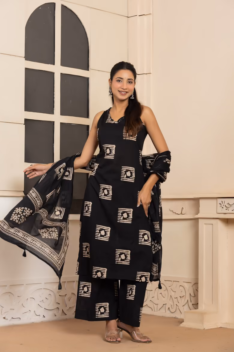 Black Print by Global Darzi